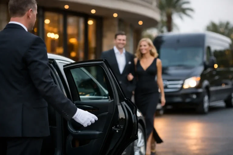 Transporte premium para eventos sem falhas