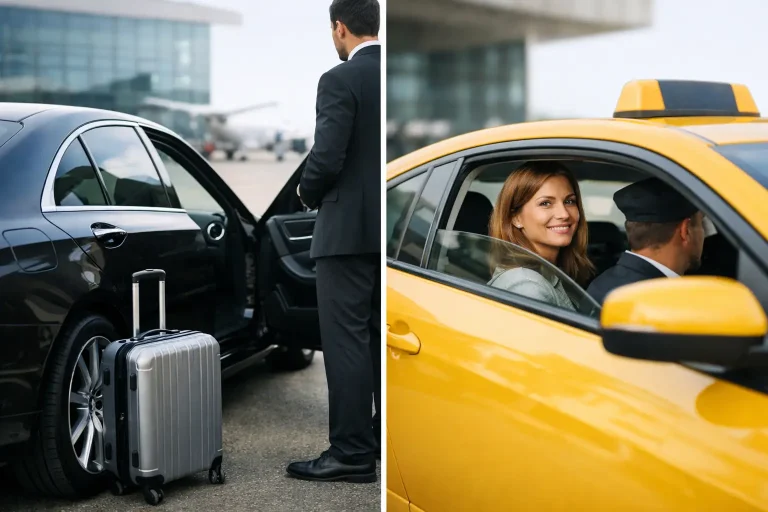 Transfer privado ou táxi: qual compensa?